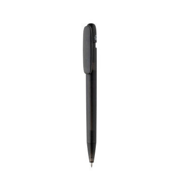 Logo trade promotional giveaways image of: Devin GRS certified RABS pen transparent