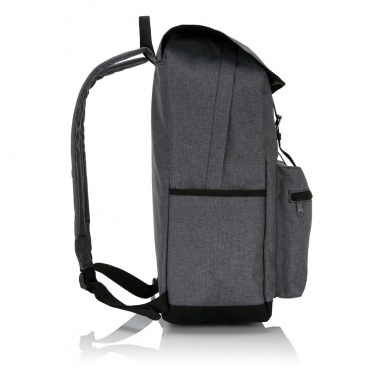 Logo trade advertising products image of: Laptop backpack with magnetic buckle straps