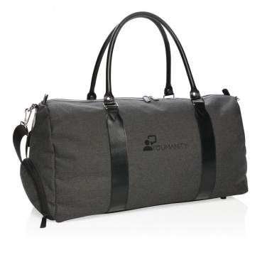 Logo trade promotional giveaways image of: Weekend bag with USB A output
