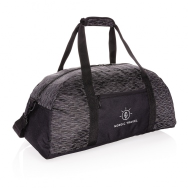 Logo trade promotional merchandise picture of: AWARE™ RPET Reflective weekend bag