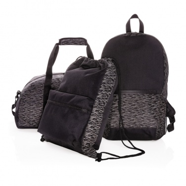 Logotrade corporate gift image of: AWARE™ RPET Reflective weekend bag