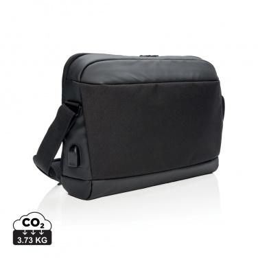 Logotrade advertising product picture of: Madrid RFID USB 15.6" laptop bag PVC free