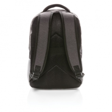 Logo trade promotional item photo of: Duo colour RPET 15.6" RFID laptop backpack PVC free