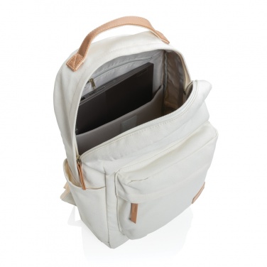 Logo trade promotional products picture of: Impact AWARE™ 16 oz. recycled canvas backpack