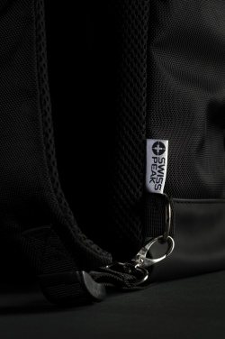 Logo trade promotional merchandise picture of: Swiss Peak RFID 15" laptop totepack PVC free