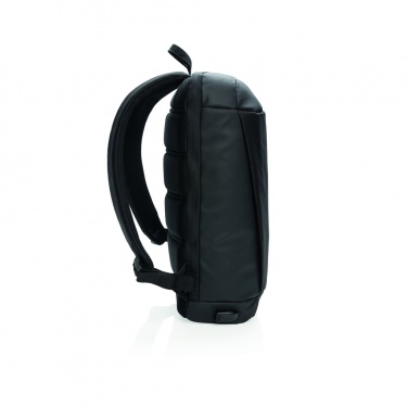 Logo trade corporate gifts image of: Madrid anti-theft RFID USB laptop backpack PVC free