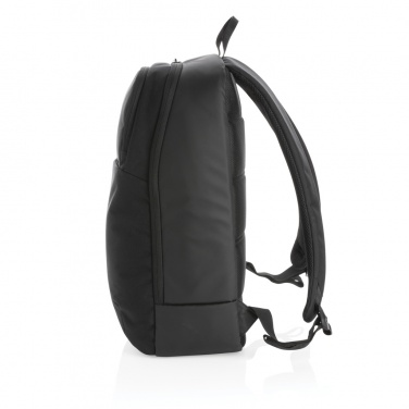 Logo trade promotional merchandise photo of: Swiss Peak laptop backpack with UV-C steriliser pocket