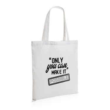 Logotrade promotional merchandise picture of: Impact AWARE™ Recycled cotton tote 145g