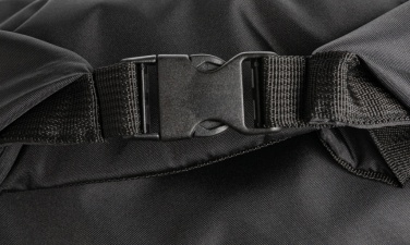 Logo trade promotional giveaways image of: Impact AWARE™ RPET lightweight rolltop backpack