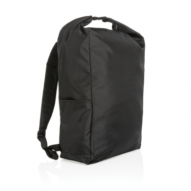 Logotrade promotional merchandise photo of: Impact AWARE™ RPET lightweight rolltop backpack