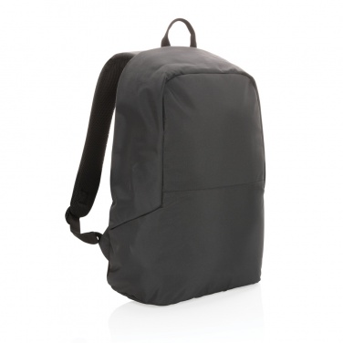 Logo trade business gifts image of: Impact AWARE™ RPET anti-theft backpack
