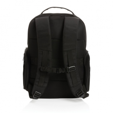 Logo trade promotional gift photo of: Swiss Peak AWARE™ RPET 15.6 inch commuter backpack