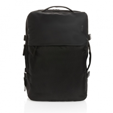 Logotrade promotional merchandise photo of: Swiss Peak AWARE™ RPET 15.6' expandable weekend backpack