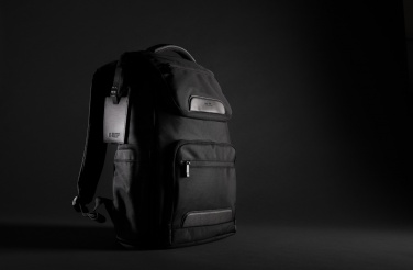 Logotrade promotional merchandise image of: Swiss Peak AWARE™ RPET Voyager 15.6" laptop backpack