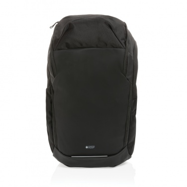 Logotrade promotional product image of: Swiss Peak AWARE™ RPET 15.6 inch business backpack