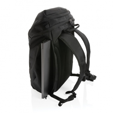 Logo trade corporate gifts picture of: Swiss Peak AWARE™ RPET 15.6 inch business backpack