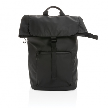 Logotrade business gift image of: Impact AWARE™ RPET water resistant 15.6" laptop backpack