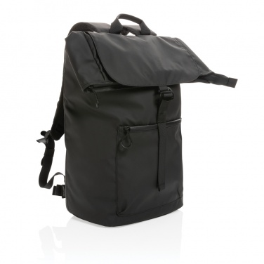 Logo trade promotional giveaways picture of: Impact AWARE™ RPET water resistant 15.6" laptop backpack