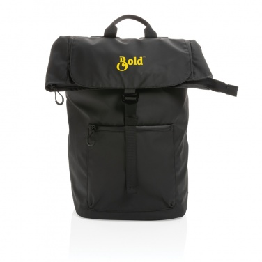 Logotrade promotional merchandise photo of: Impact AWARE™ RPET water resistant 15.6" laptop backpack