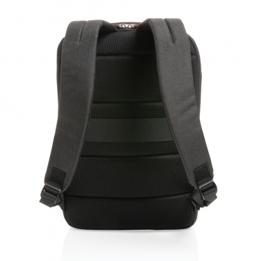 Logo trade promotional merchandise photo of: Impact AWARE™ 300D two tone deluxe 15.6" laptop backpack