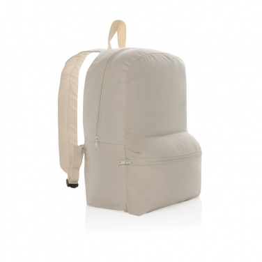 Logo trade advertising product photo of: Impact Aware™ 285 gsm rcanvas backpack undyed