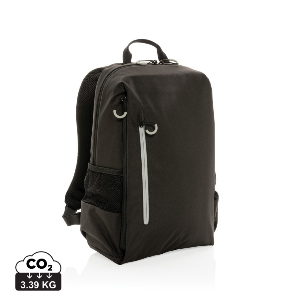 Logotrade promotional merchandise photo of: Impact AWARE™ Lima 15.6' RFID laptop backpack