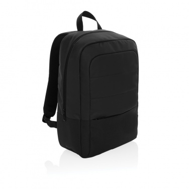 Logo trade corporate gifts image of: Armond AWARE™ RPET 15.6 inch standard laptop backpack