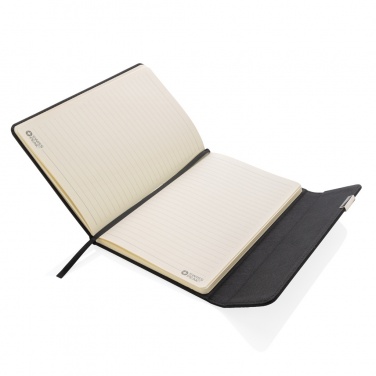 Logo trade advertising products image of: Swiss Peak deluxe A5 notebook and pen set
