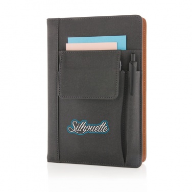 Logotrade promotional items photo of: Notebook with phone pocket