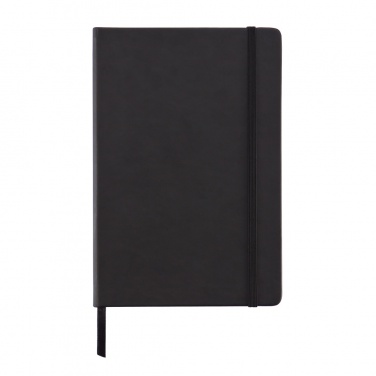 Logo trade promotional product photo of: Deluxe hardcover PU A5 notebook