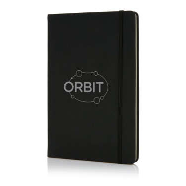 Logotrade promotional gift picture of: Deluxe hardcover PU A5 notebook
