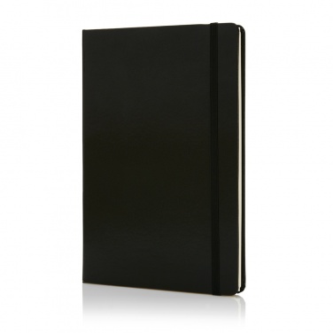 Logotrade business gift image of: Deluxe hardcover A5 notebook