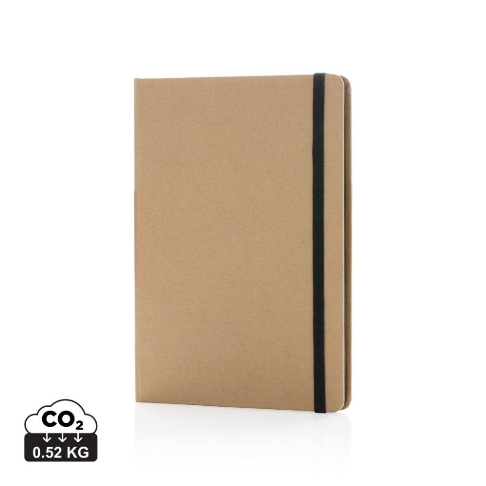 Logotrade promotional product picture of: A5 kraft notebook