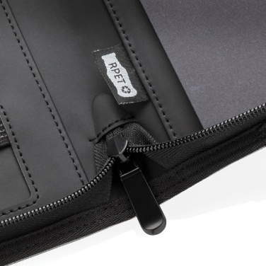 Logotrade promotional merchandise photo of: Air 5W wireless charging portfolio A4 w/ 5000 mAh powerbank