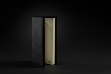 Logotrade advertising product image of: Swiss Peak A5 PU notebook with zipper pocket