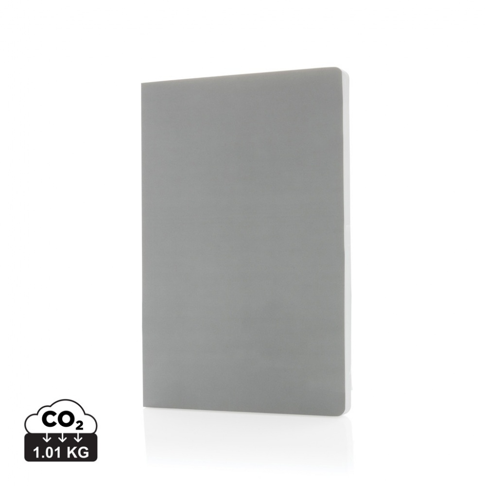 Logotrade promotional item picture of: Impact softcover stone paper notebook A5