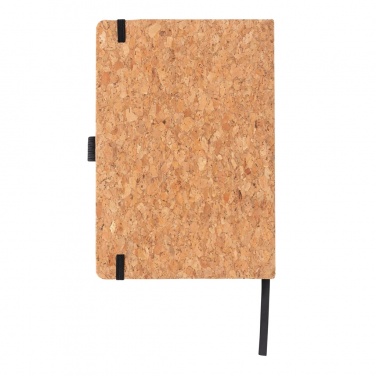 Logotrade promotional item image of: Cork hardcover notebook A5