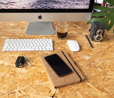 Logotrade business gifts photo of: Cork hardcover notebook A5