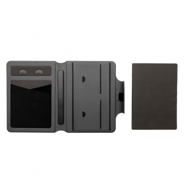 Logotrade promotional products photo of: Artic Magnetic 10W wireless charging A5 notebook