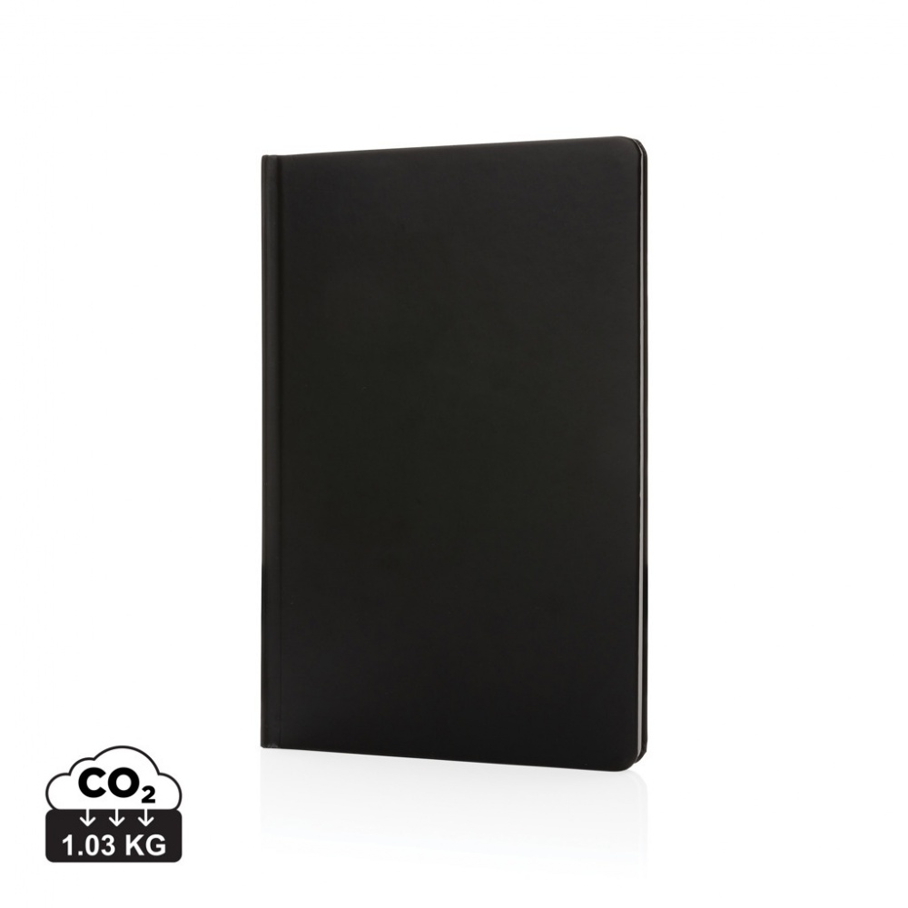 Logotrade corporate gift image of: A5 Impact stone paper hardcover notebook