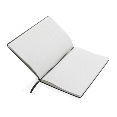 Logo trade advertising products image of: A5 Impact stone paper hardcover notebook
