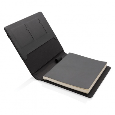 Logo trade promotional merchandise image of: Swiss Peak Script AWARE™ A5 portfolio