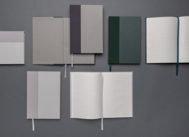 Logotrade corporate gift picture of: Words GRS certified RPET & Kraft A5 notebook