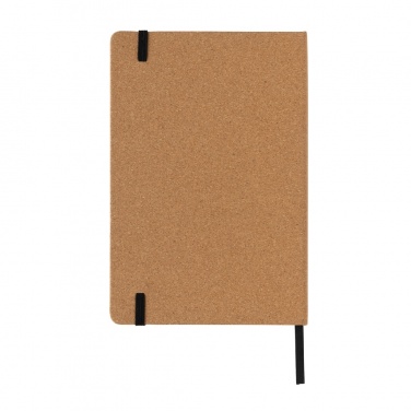 Logo trade promotional gifts picture of: Stoneleaf A5 cork and stonepaper notebook