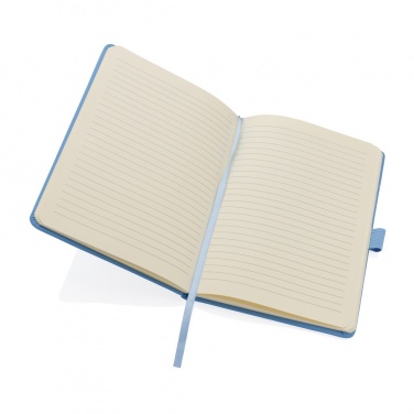 Logotrade promotional product picture of: Sam A5 RCS certified bonded leather classic notebook