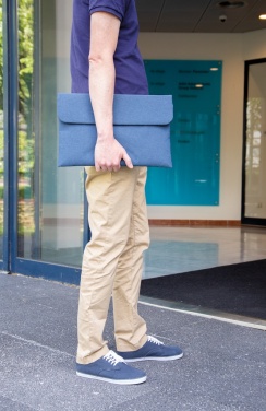 Logo trade promotional items image of: Magnetic closing 15.6" Laptop sleeve PVC free