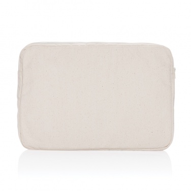 Logotrade promotional giveaways photo of: Laluka AWARE™ recycled cotton 15.6 inch laptop sleeve