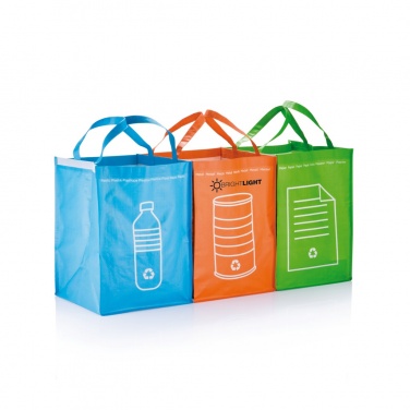 Logotrade promotional giveaway picture of: 3pcs recycle waste bags