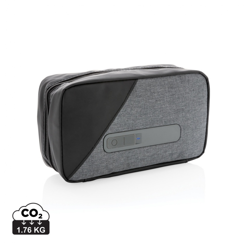 Logotrade promotional product image of: Portable UV-C steriliser pouch with integrated battery