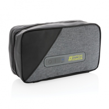 Logo trade business gift photo of: Portable UV-C steriliser pouch with integrated battery